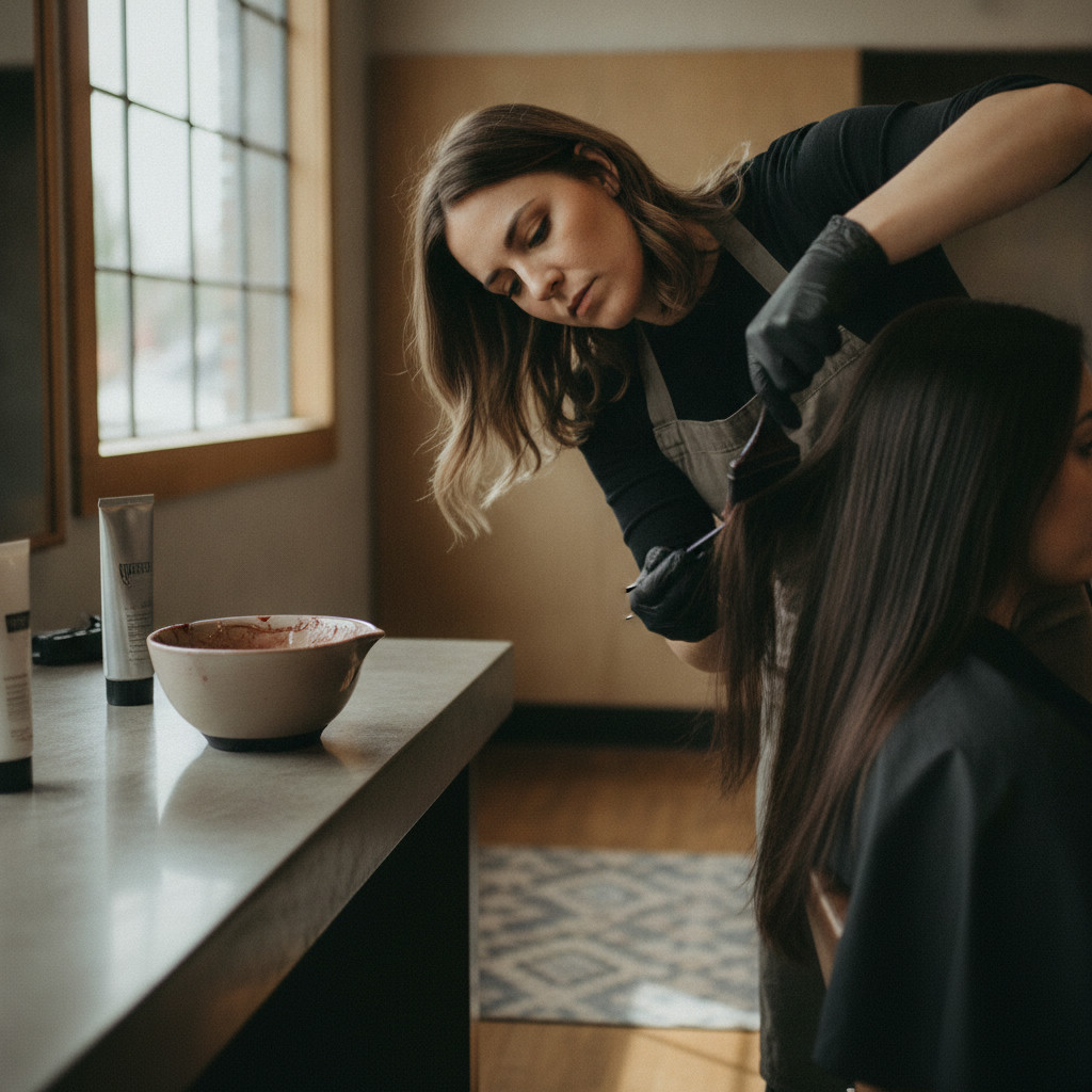 hair color lines for salons