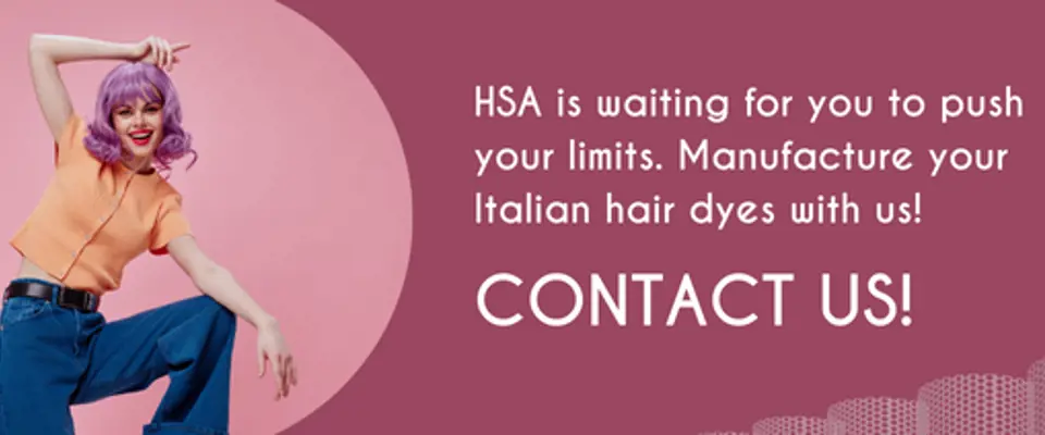 Contact HSA to manufacture italian hair dyes