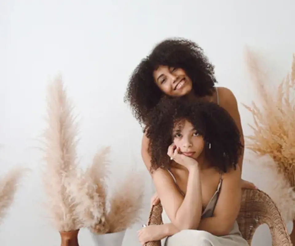 Skinification of hair afro