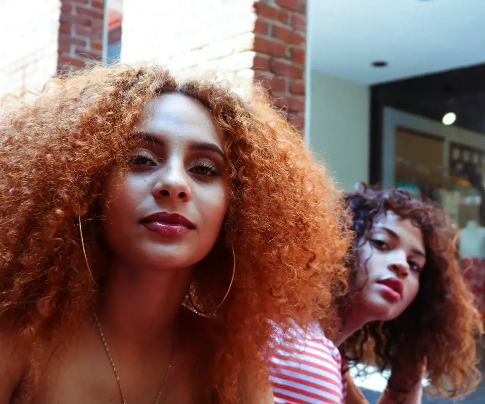 Burgundy semi permanent hair shades